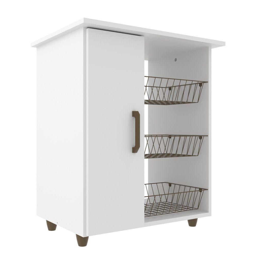 Balcão Móveis Sul 4571 Luna Com Fruteira em Oferta na Shopee