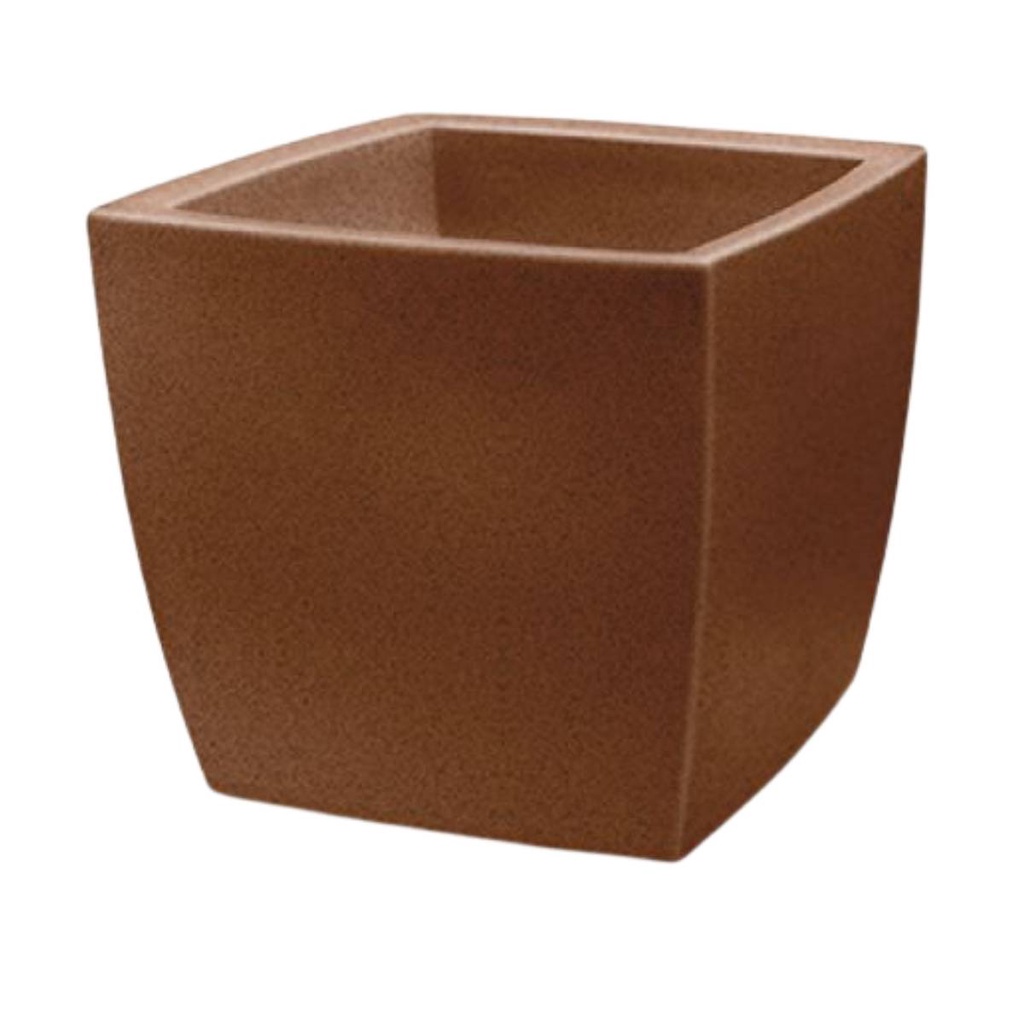 Vaso Classic Quadrado 40 (56L) Ferrugem NUTRIPLAN