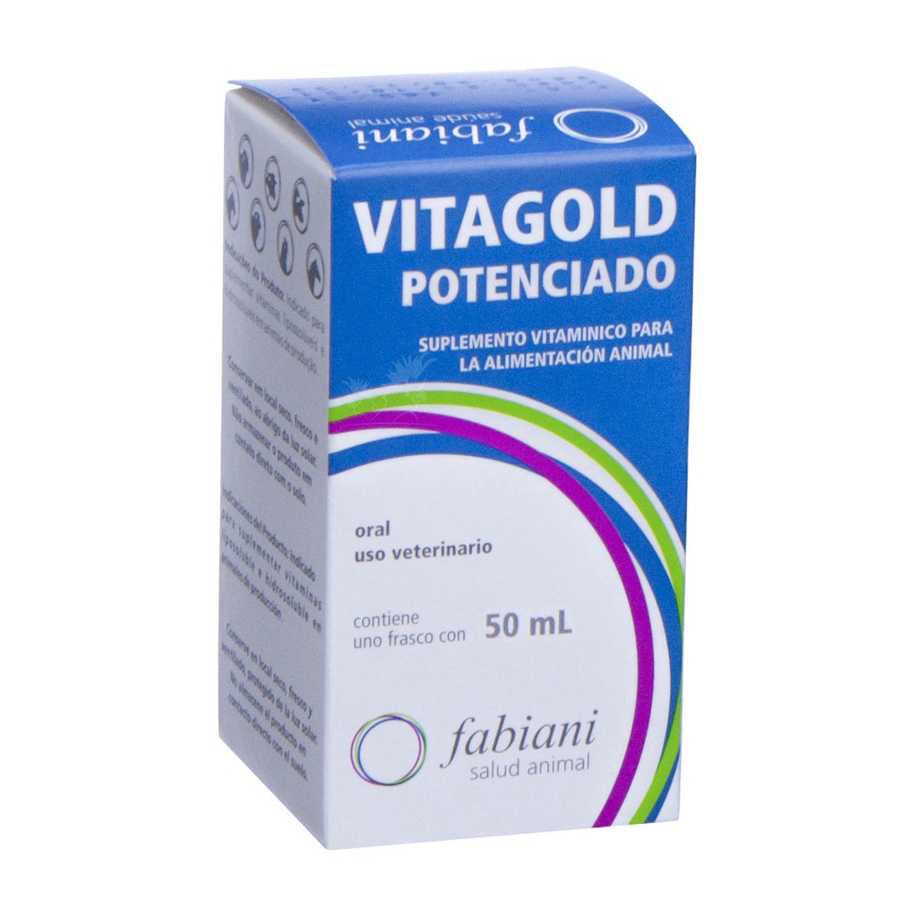 Vitagold Potenciado 50ml Suplemento Vitamina Pássaros Criador Curió Canário Bicudo Calopsita