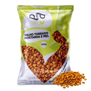 Milho Torrado Mostarda e Mel 500g - P&P