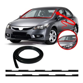 Kit Borrachas Friso Lateral E Inferior Para Brisa New Civic
