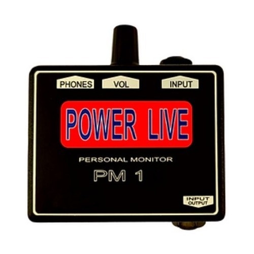Amplificador De Fone 3 In 1 Retorno Power Live Pm1 New Live