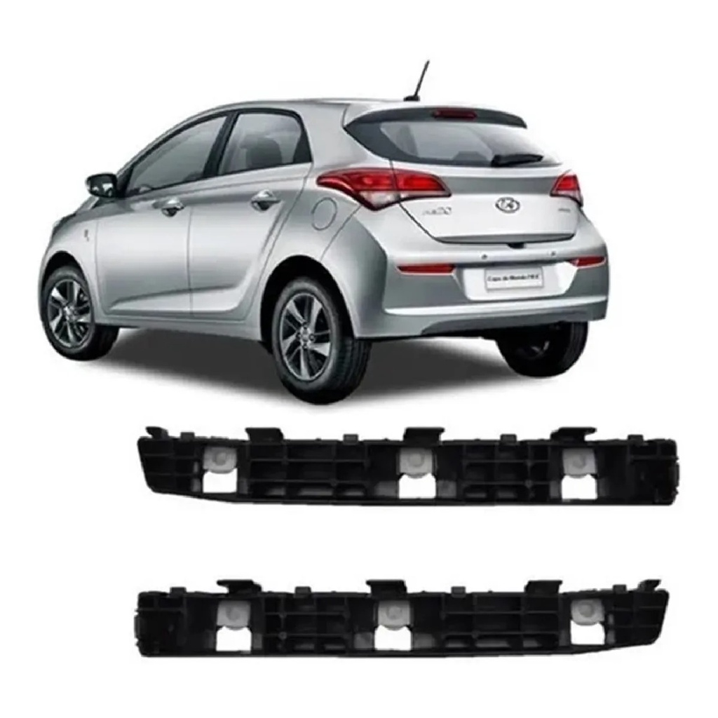 Suporte Guia Parachoque Traseiro Hb20 Hatch 2013 2014 2015 2016 2017 2018 2019