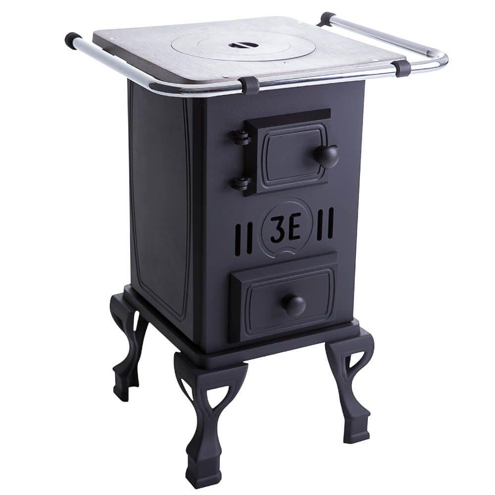 Fogão a Lenha 3E Número 0 Ferro Fundido em Oferta na Shopee
