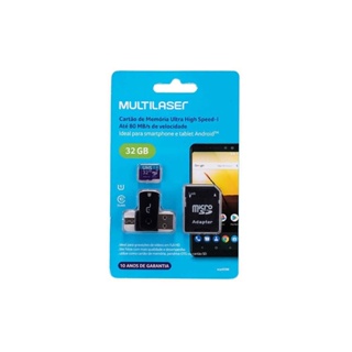 4x1 Adapt Usb Dual Dv+sd+cart U1 C10 32gb - Mc151 em Oferta na Shopee
