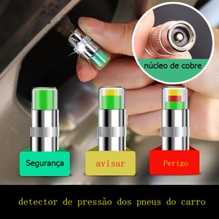 Tampa De Monitoramento Da Pressão Dos Pneus Do Carro À Prova De Explosão Ar Boca Válvula