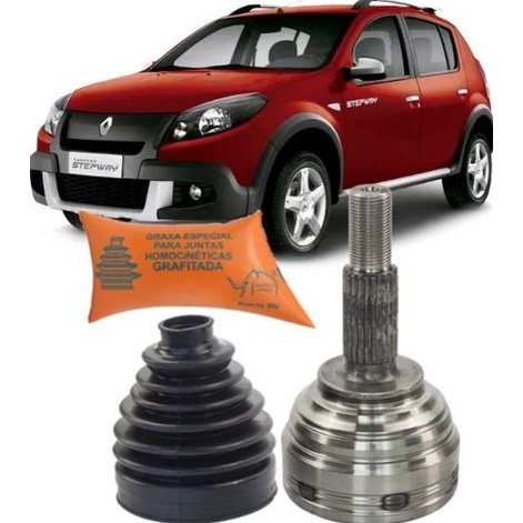 Junta Homocinetica Sandero Stepway 1.6 16V de 2009 a 2014 Cambio Automatico - 23x22