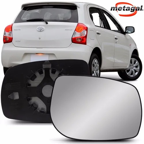 Lente Retrovisor Etios 2012 2013 Original