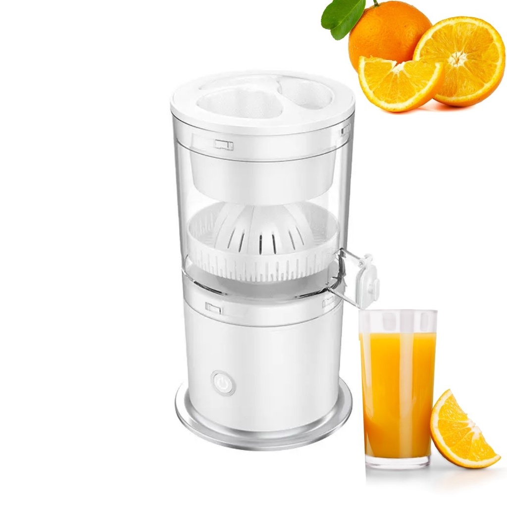 Espremedor de Frutas Eletrico Portatil Turbo 400ml Recarregável USB