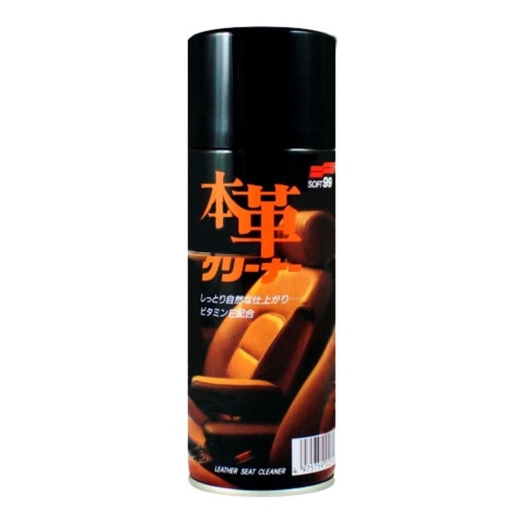 Spray Limpa Couro Soft 99 Leather Seat Cleaner Mousse - 300ML