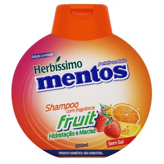 Shampoo Herbíssimo Mentos Fruit 300ml em Oferta na Shopee