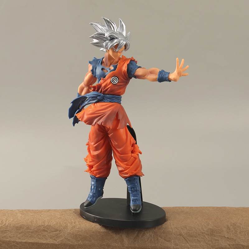 23cm Dragon Ball Super Son Goku Kakarotto Migatte no Gokui Ultra Instinto Chave Do Egoismo...