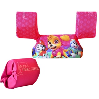 Boia Colete Salva-Vidas Menina Com Boia Auxiliar em Oferta na Shopee