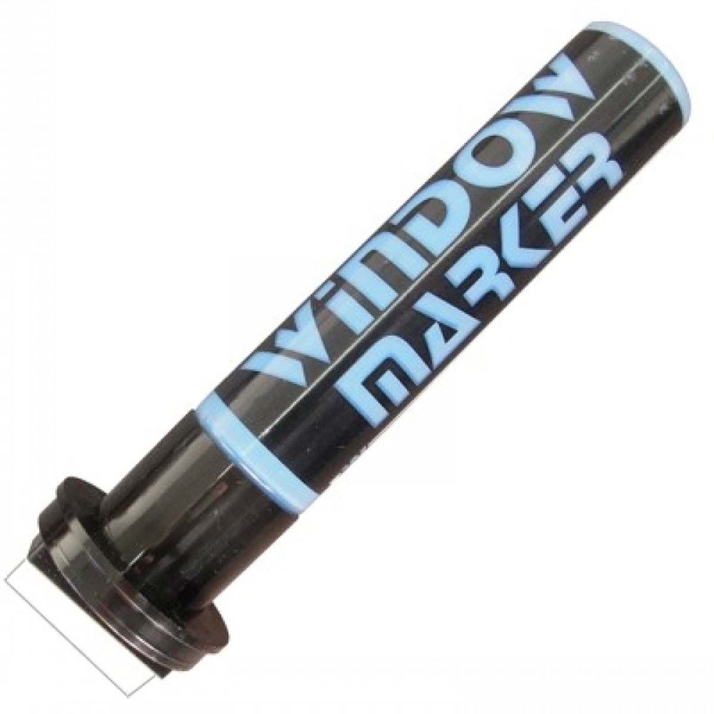 Caneta Window Marker CKS Ch-610 (p/ Vidro) Azul.