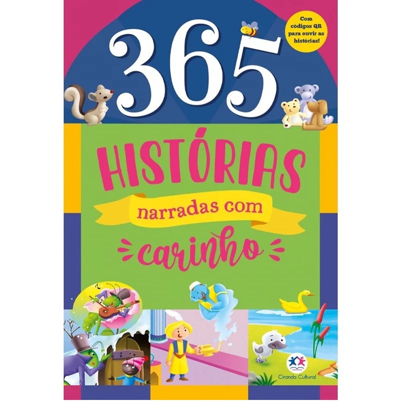 365 Histórias Ilustradas Com Carinho Para Crianças | Ciranda Cultural