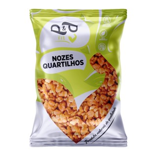 Nozes Pedaços Quartilhos 100g - P&P