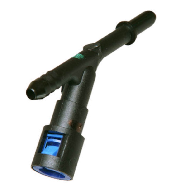 Conector Engate Rápido Sistema Combustível Flange Tampa Bomba "Y" 5/16 x 5/16 x 5/16 45° QC040
