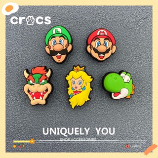croc jibbitz Encanta SUPER MARIO 5-PACK Decorações jibitz De Fivela De Sapato DIY cartoon