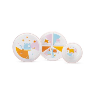 Kit 3 Pratinhos Nhac Nhac Pet Buddies - Bb1110