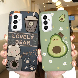 Invólucro para Samsung Galaxy M13 Capa de Silicone À prova de choque Meninas Doces Astronauta Flor Para Samsung Galaxy M13 Cases Capa Traseira Protetora 6,6 Polegadas Fosco