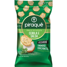 Snack de Batata Cebola e Salsa Piraquê Pacote 60g