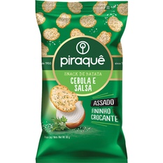 Snack de Batata Cebola e Salsa Piraquê Pacote 60g