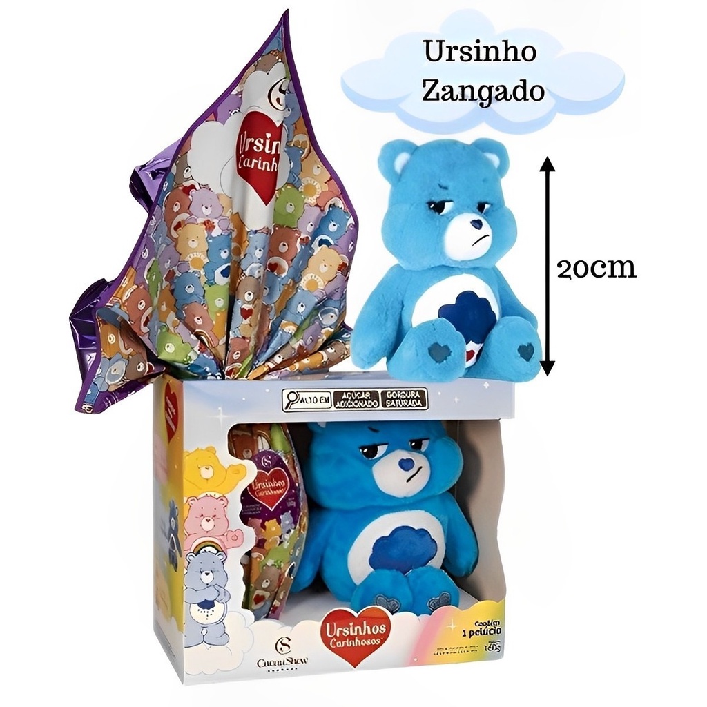 Ovo Páscoa Infantil Presente Cacau Show Ursinhos Carinhosos - Escorrega ...