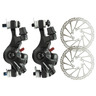 Par Freio A Disco Bike Absolute Mecânico Para Speed E Gravel em Oferta na Shopee