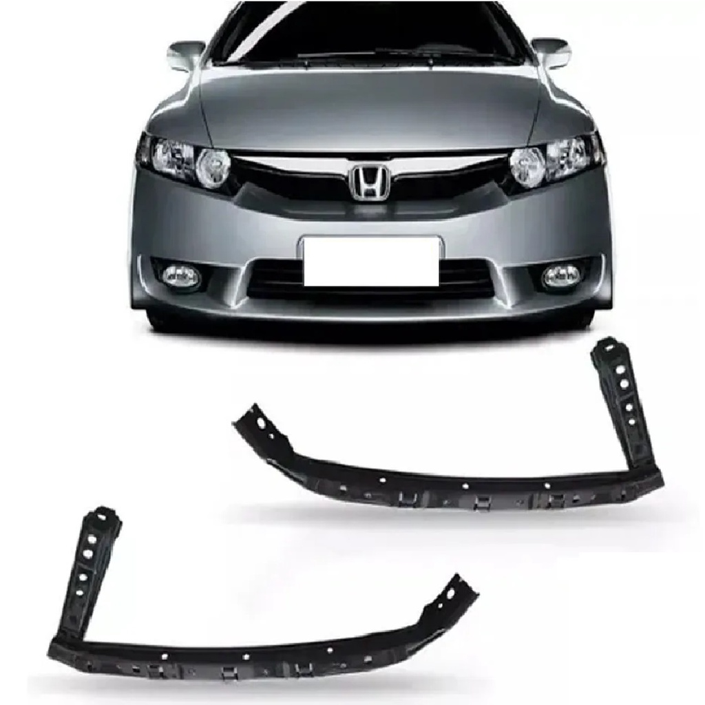 Par Suporte Guia Farol Civic 2007 2008 2009 2010 2011
