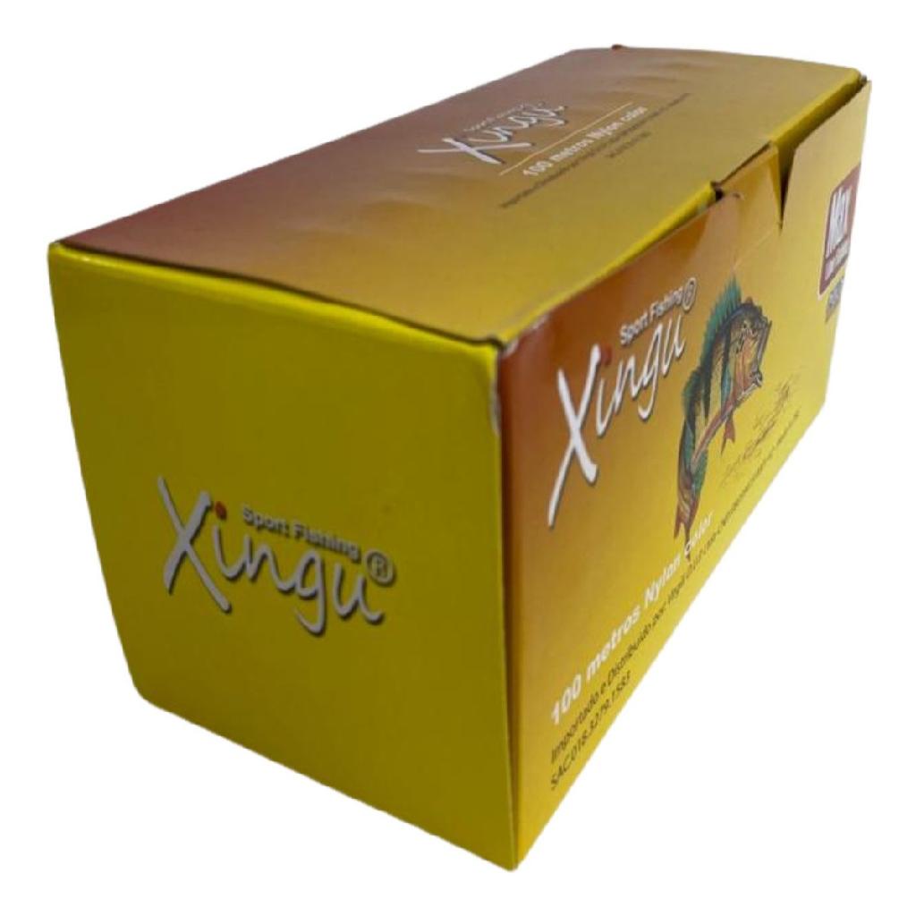 Caixa Com 10 Linhas Monofilamento 0,40mm Xingu - 100 Metros