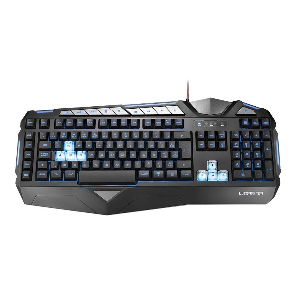 Teclado Gamer Professional Macro Preto E Grafite Com Led Usb TC209 - Computers & Accessories