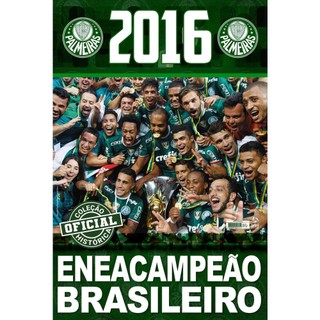 Coleção Oficial Histórica Palmeiras Edição 21 - Pôster Brasileiro 2016 em Oferta na Shopee