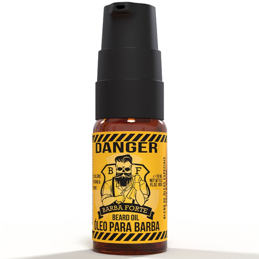 Óleo para Barba Danger Força e Brilho 10mL Barba Forte