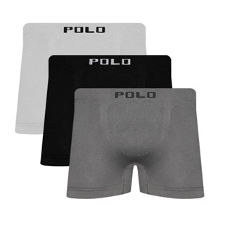 Kit 3 Cuecas Polo Boxer Microfibra Sortido - POLO STAR