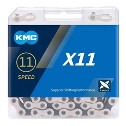 Corrente Kmc X11 Silver 118 Elos 11v 1x11v 2x11v Mtb Speed