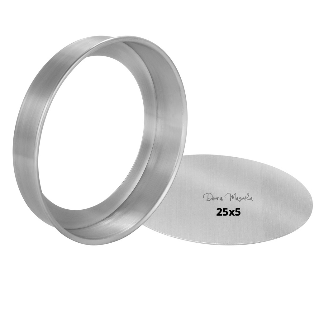 Forma Assadeira Bolo Torta Fundo Falso REMOVIVEL  N 25 x 5 cm Alumínio - J26 em Oferta na Shopee