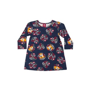 Vestido manga longa em Cotton para Bebês Bee Loop em Oferta na Shopee