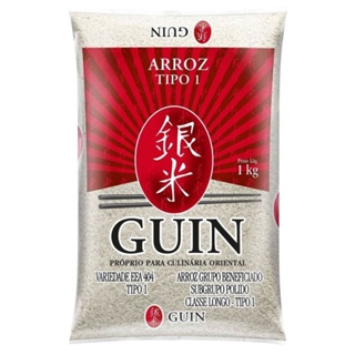 Arroz Japonês Grão Longo 1Kg Guin em Oferta na Shopee