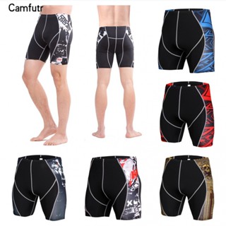 Homens De Compressão Shorts Ginásio Fitness Treino Rápido Praia Masculino Corrida Exercício Esportivo