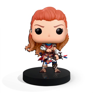 Totem Pequeno Boneco Horizon Zero Dawn 7cm + Base em Oferta na Shopee