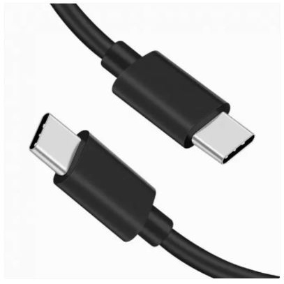 Cabo USB C para USB C Turbo Original Cabo Tipo C Duplo Cabo Tipo C Tipo C Turbo Cabo Tipo C Duas Pontas