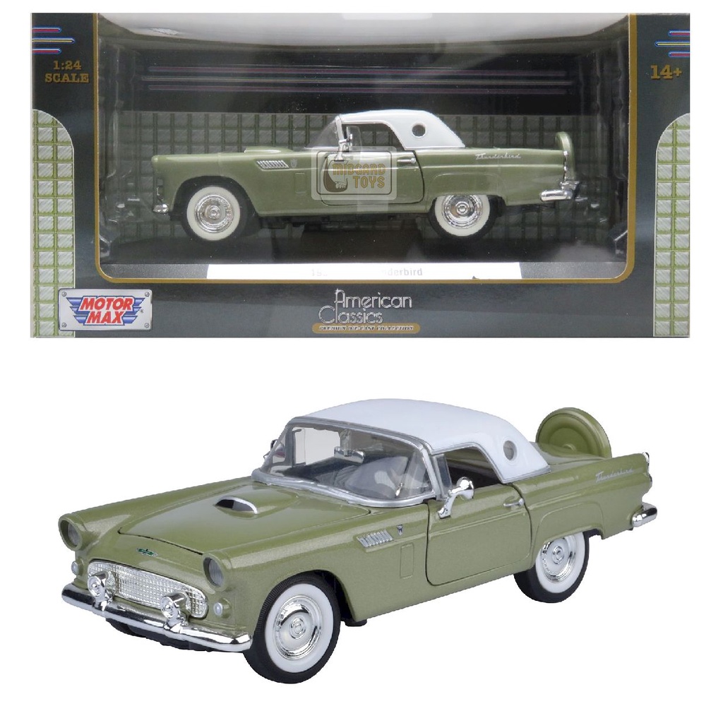 1956 Ford Thunderbird Hardtop - 1/24 - American Classics - Motormax
