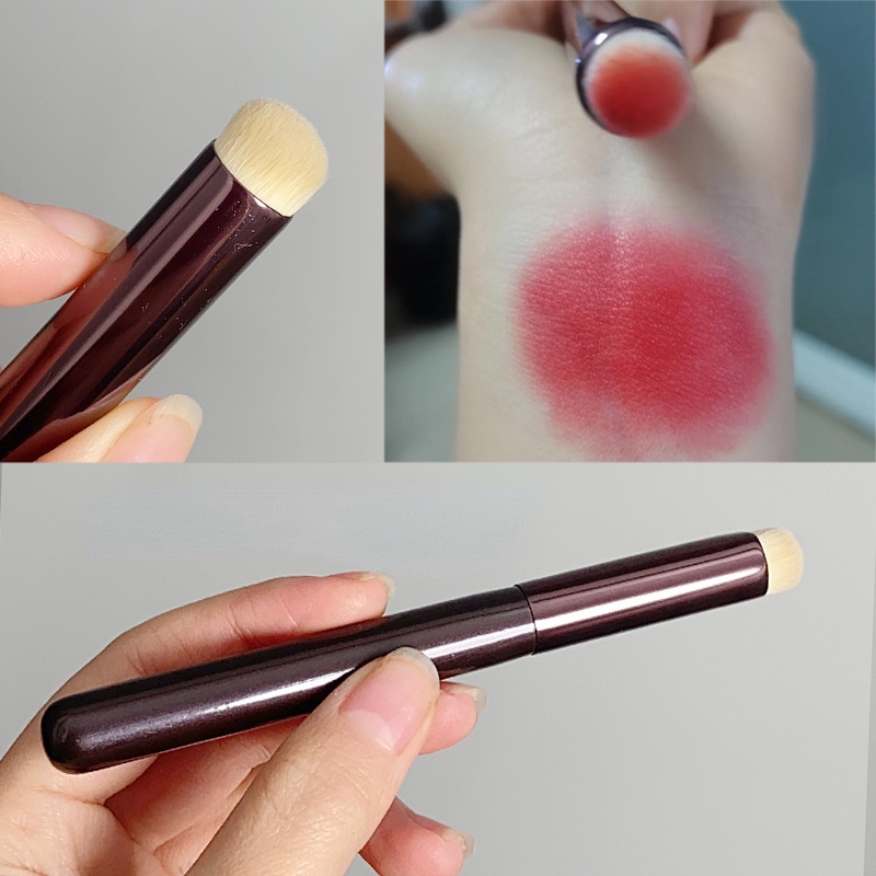 Pincel Labial Para Manchas Labiais , Corretivo Fosco , Cabeça Redonda , Batom