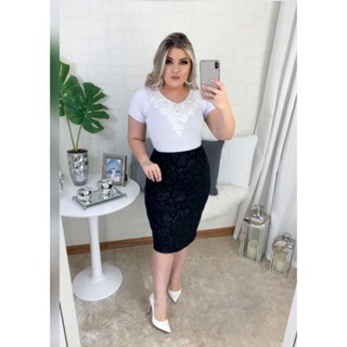 Saia Amanda III - Moda Cristã Executiva Evangélica
