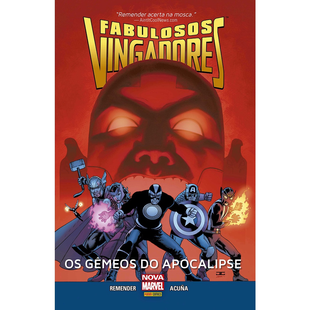 Hq Fabulosos Vingadores - Os Gêmeos do Apocalipse