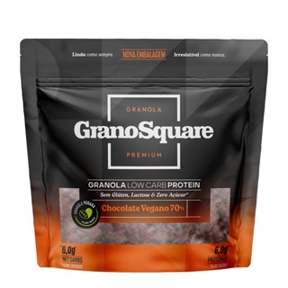Granola Low Carb Chocolate Vegano GranoSquare 200g