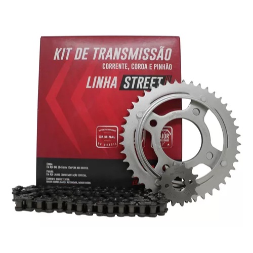 Kit Relação Titan 125/ Fan 125 2000/2008 Sem Retentor Did em Oferta na Shopee