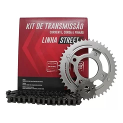 Kit Relação Titan 125/ Fan 125 2000/2008 Sem Retentor Did