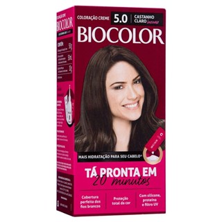 Mini Kit Tintura Creme Biocolor Castanho Claro 5.0
