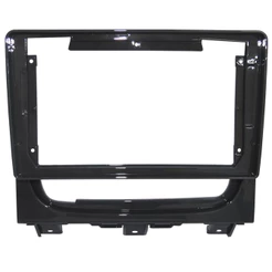 Moldura De Painel 2 Din 9" Polegadas Fiat Palio Weekend Siena EL Strada Adventure 2012 Em Diante Grafite